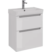 Тумба белый глянец 57,6 см Lemark Buno LM04B60T