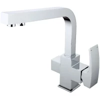 Смеситель для кухни Gappo G4307 с подключением к фильтру, хром