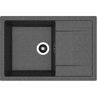 Кухонная мойка Dr.Gans Техно 860 25.030.D0860.407 86x51 см, черный