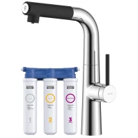 Смеситель для кухни с фильтром IDDIS Pure PURSBFBi05 + H851P00