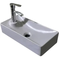 Раковина 43,5x21 см SantiLine SL-2009RMG