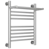 Полотенцесушитель водяной 500x400 сатин Сунержа Богема с полкой+ 071-0223-5040