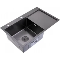 Кухонная мойка Splenka S705.7850.09 78x50 см, графит матовый
