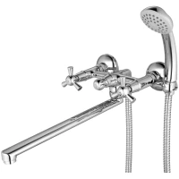 Смеситель для ванны Lemark Contour LM7451C