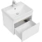 Комплект мебели белый глянец/ясень шимо 55 см Акватон Марти 1A263201MY010 + 1WH501620 + 1A263302AX010 - 5