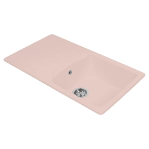 Изображение товара кухонная мойка aquagranitex розовый m-12(315)