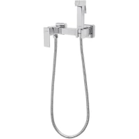 Гигиенический душ Hansberge Cubito H0077C со смесителем, хром
