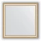 Зеркало 75x75 см золотые бусы на серебре Evoform Definite BY 1027 - 1