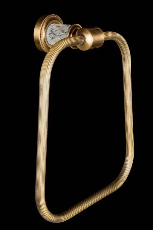 Кольцо для полотенец Boheme Murano Cristal 10905-CRST-BR