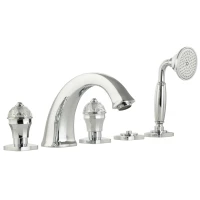 Смеситель на борт ванны Migliore Korona Swarovski ML.KRN-4780 CR