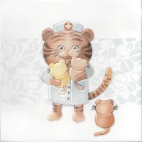 Плитка Kerama Marazzi Декор Айболит 2 20x20 VT/A502/5009