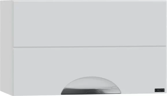 Шкаф одностворчатый Санта Родос 406007 50x30 см, белый глянец