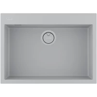 Кухонная мойка Paulmark Acrystone Decoration Urban grey PM936950-UGR 69x50 см, серый