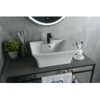 Раковина-чаша GID N9108 49x41 см, накладная, белый