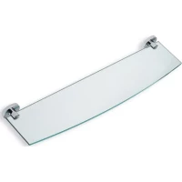 Полка стеклянная Stil Haus Diana DI04(08) 56 см, хром