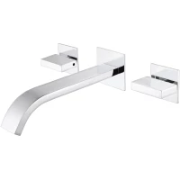 Смеситель для раковины Abber Wasserfall AF8612 встраиваемый, хром