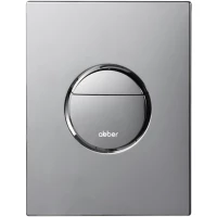 Кнопка смыва Abber AC0126 для инсталляции, хром