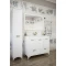 Комплект мебели белый матовый 106,5 см Sanflor Ванесса C0002145 + 4640021064740 + C0001121 - 1