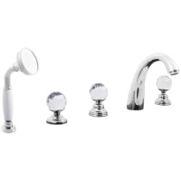 Смеситель на борт ванны Rav Slezak BRILLIANCE176.5P