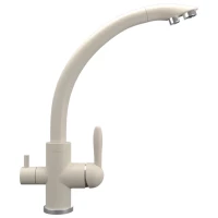 Смеситель для кухни с подключением к фильтру Ulgran лен UQ-017-02