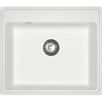 Кухонная мойка GranFest Vertex 580 58x50 см, иней 