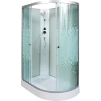Душевая кабина 120x80x200 см Deto L902LNGM интимато