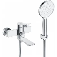 Смеситель для ванны Prohanss P66.30 с душевым гарнитуром, хром