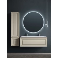 Комплект мебели бежевый матовый 121 см Sancos Very VR120CE + CN7016 + SF1000