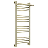 Полотенцесушитель водяной 1000x400 шампань Сунержа Богема с полкой+ 020-0223-1040