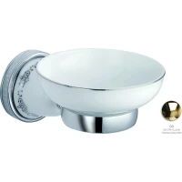 Мыльница Sanibano Kleo H9750/15GOLD настенная, золотой