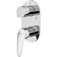 Смеситель для ванны Lemark Linara LM0428C встраиваемый, хром