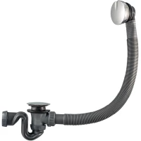 Слив-перелив для ванны Wirquin 30717938 полуавтомат, хром