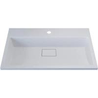 Раковина Uperwood Barsa 2911020345 70x45 см, накладная, белый