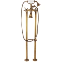 Смеситель напольный для ванны Rav Slezak Morava Retro MK150.5/2SM