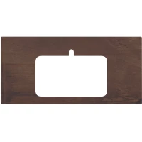 Столешница 100 см коричневый матовый для раковин встраиваемых сверху Kerama Marazzi Plaza Next Про Феррум PL2.DD571300R\100