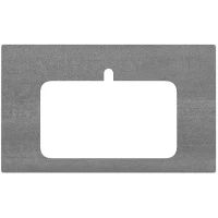 Столешница 80 см серый матовый для раковин встраиваемых сверху Kerama Marazzi Plaza Next Про Дабл PL2.DD500600R\80