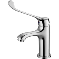 Смеситель для раковины Arrow AG4005 медицинский, локтевой, хром