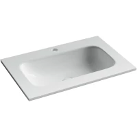 Раковина Ceramicanova Grace CN7031 71x45,7 см, накладная, белый