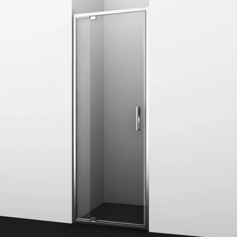 Душевая дверь 85-95 см прозрачное стекло WasserKRAFT BERKEL 48P04