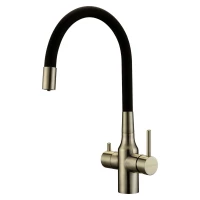 Смеситель для кухни с подключением к фильтру Paulmark Salix Sa213419-BR