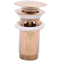 Донный клапан с переливом ClickClack Rav Slezak MD0484Z