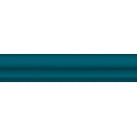 Бордюр Kerama Marazzi Клемансо Багет бирюзовый 3х15