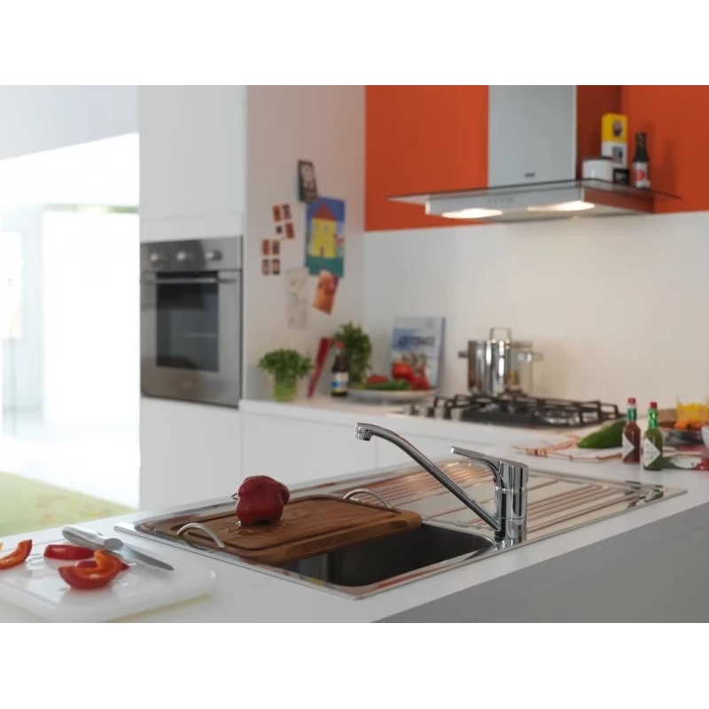 Кухонная мойка Franke Logica Line LLX 611 декоративная сталь 101.0086.233