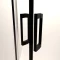 Душевая дверь Radaway Premium Pro Black DWJ 120L 1014120-54-01L профиль черный матовый, стекло прозрачное - 3