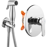 Гигиенический душ Swedbe Platta 5524 со смесителем, хром