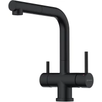 Смеситель для кухни с подключением к фильтру Omoikiri Takamatsu-S-GB графит 4994358