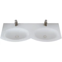 Раковина 138,2x51 см Cezares Vague 50156