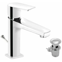 Смеситель для раковины с донным клапаном Adell Azure 15684311