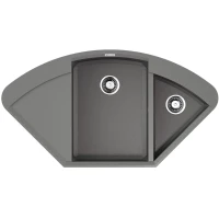 Кухонная мойка Tetogranit Omoikiri Sakaime 105C-GR ленинградский серый 4993576