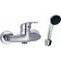 Смеситель для душа D-Lin D160411 с душевым гарнитуром, хром